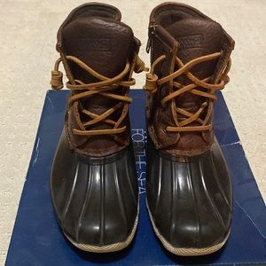 Sperry saltwater duck boot size 5